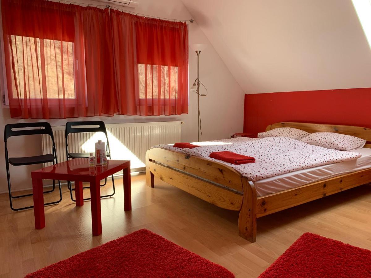Hotel Panni Vendeghaz Egerszalók Exteriér fotografie
